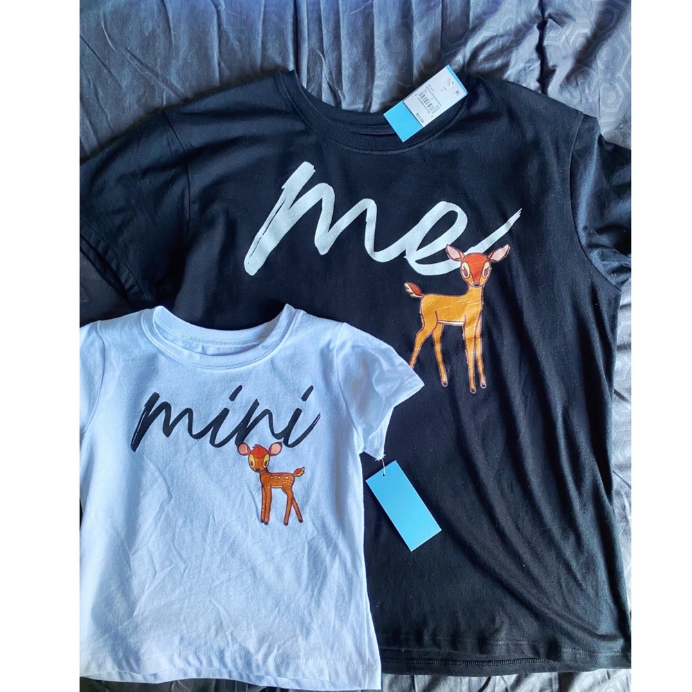 Disney bambi mommy and me match tshirts